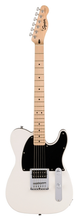 Squier Sonic Esquire Electric Guitar - Alpine White with Maple Fingerboard