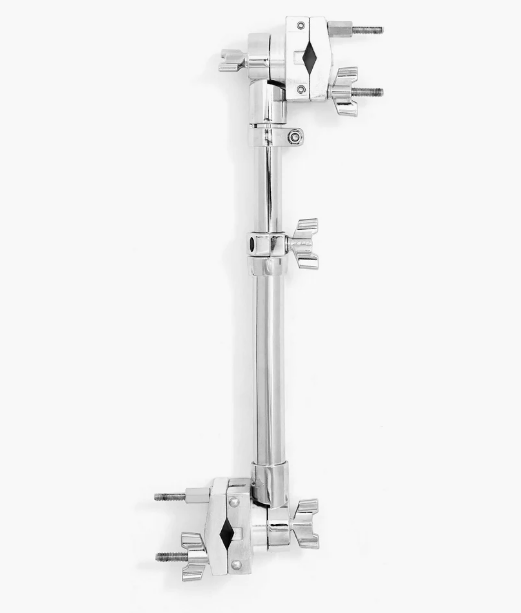 Gibraltar Ultra-Adjust Double Extension Arm with Twin Super Grabber Clamps