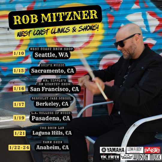 Rob Mitzner Drum Clinic Tickets