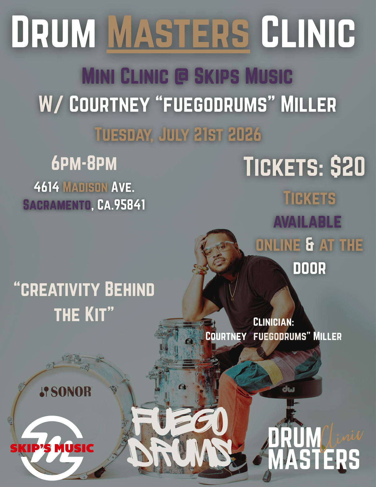 Drum MASTERS Clinic