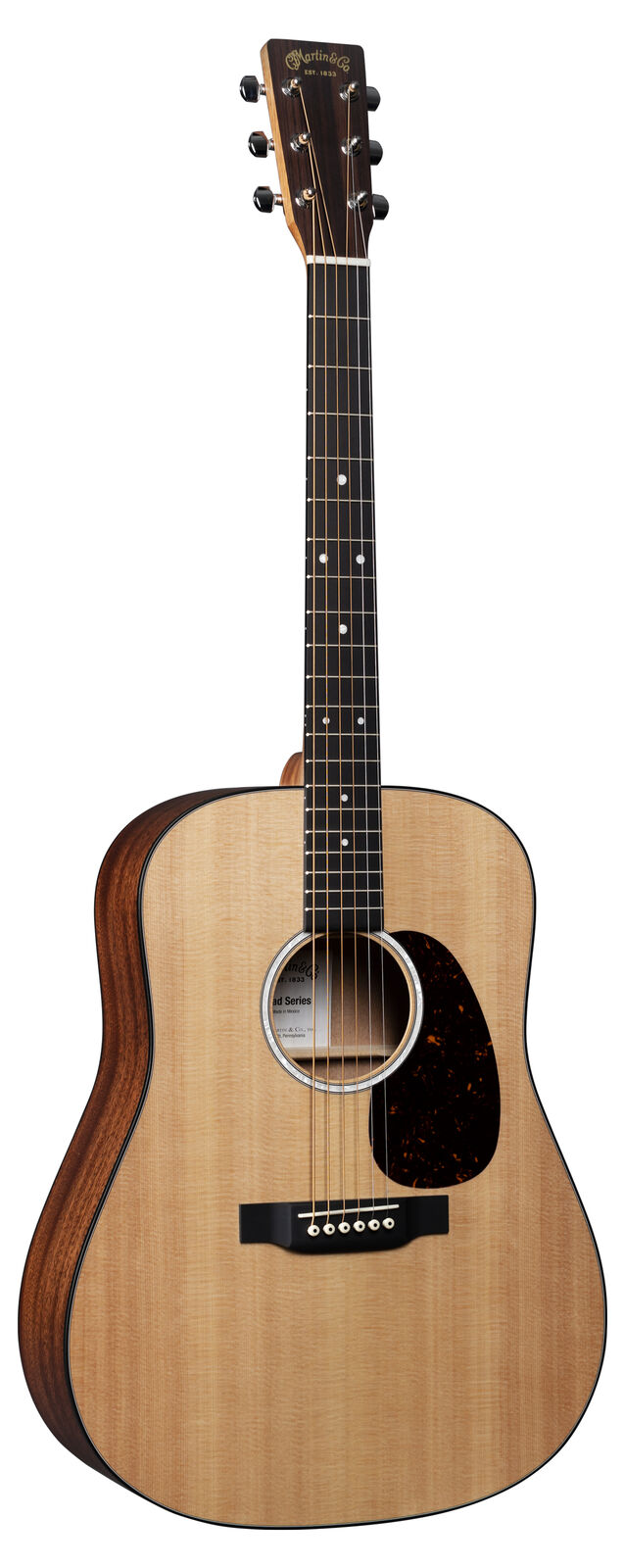 Martin D-10E Sapele Acoustic-Electric Guitar