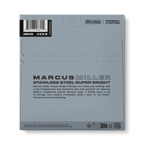 Dunlop Marcus Miller Super Bright Bass Strings