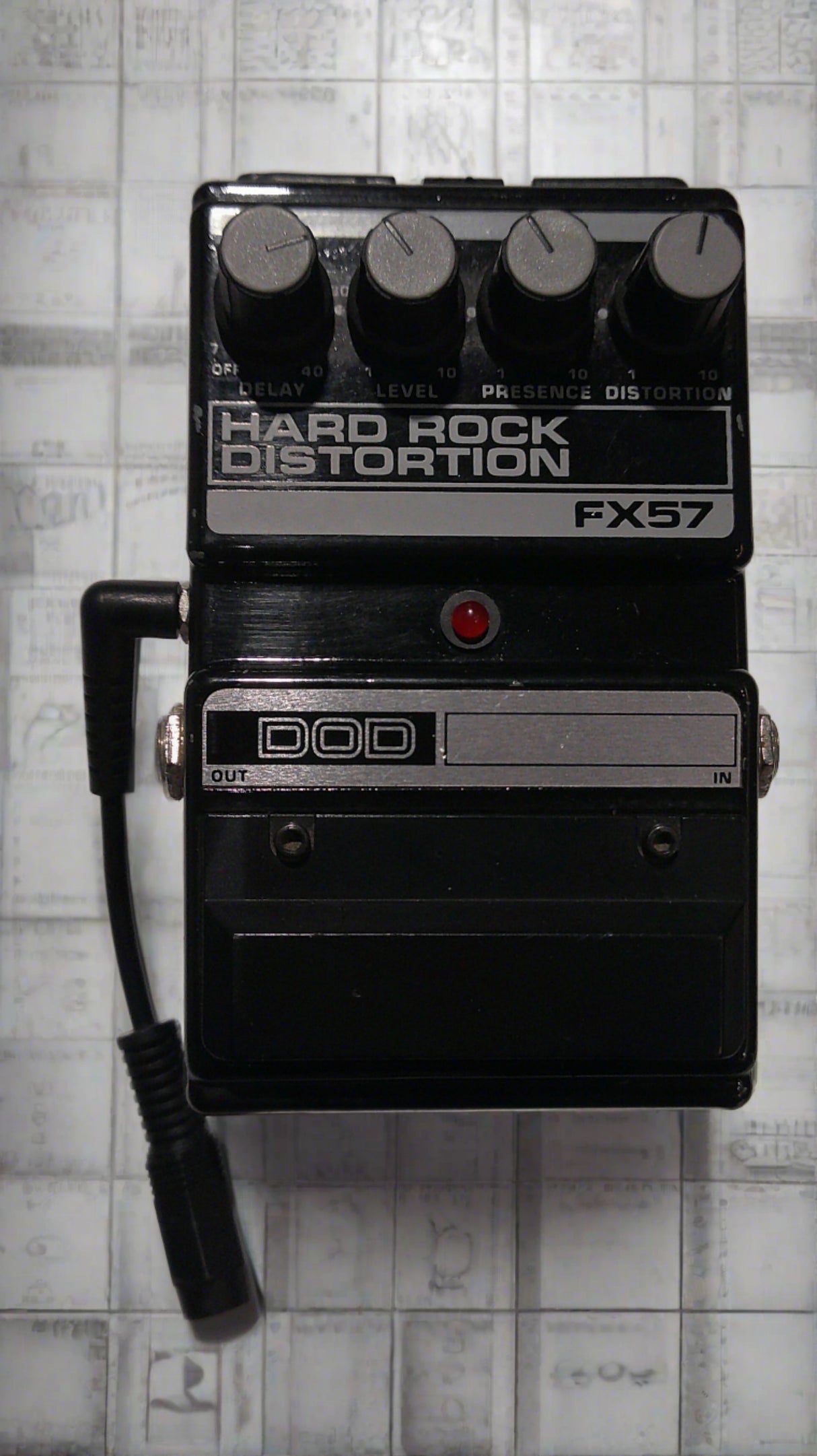 Used DOD FX57 Hard Rock Distortion Pedal