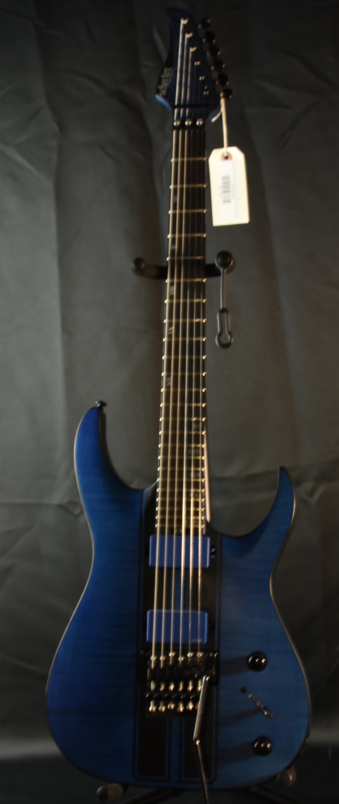 Used Schecter Banshee GTFR Electric Guitar - Blue Satin