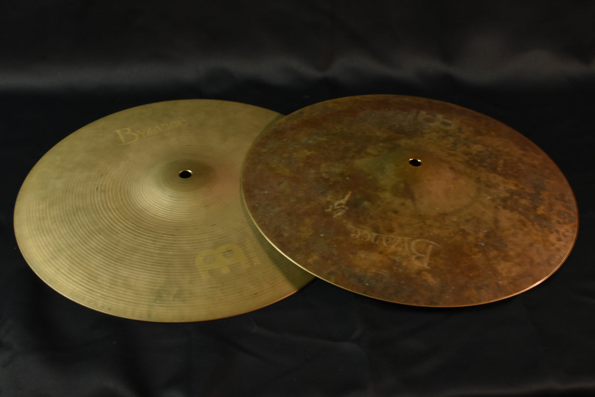 Used Meinl B145HH 14 Inch Sand Hat Pair