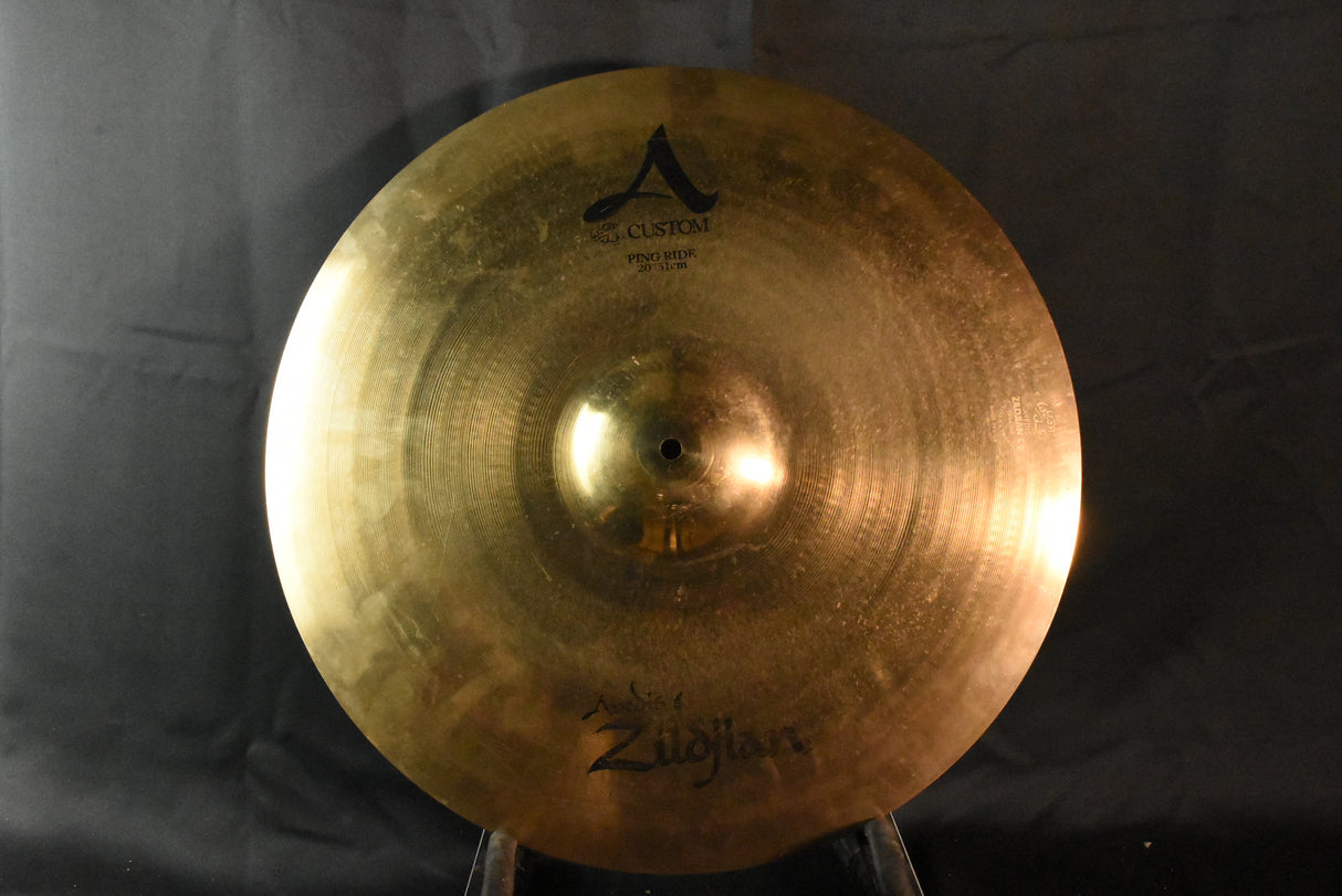 Used Zildjian 20" A Custom Ping Ride 110824