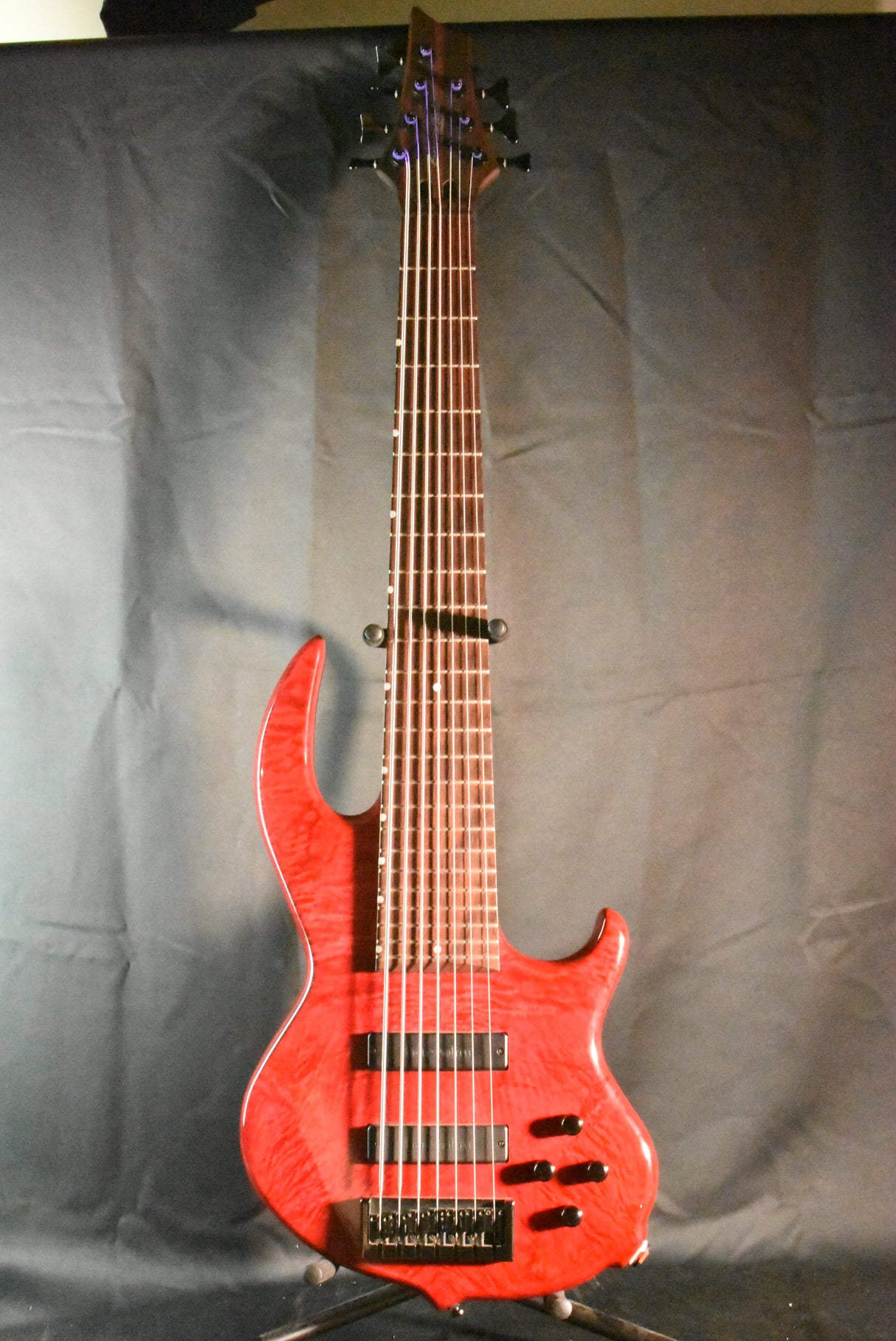 Used Conklin GT7 7-String Bass - Wine Red 121824