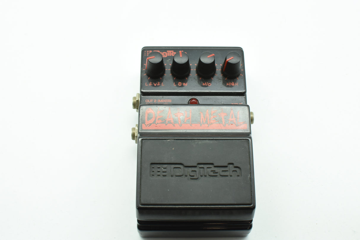 Used Digitech Death Metal Distortion Pedal 122324