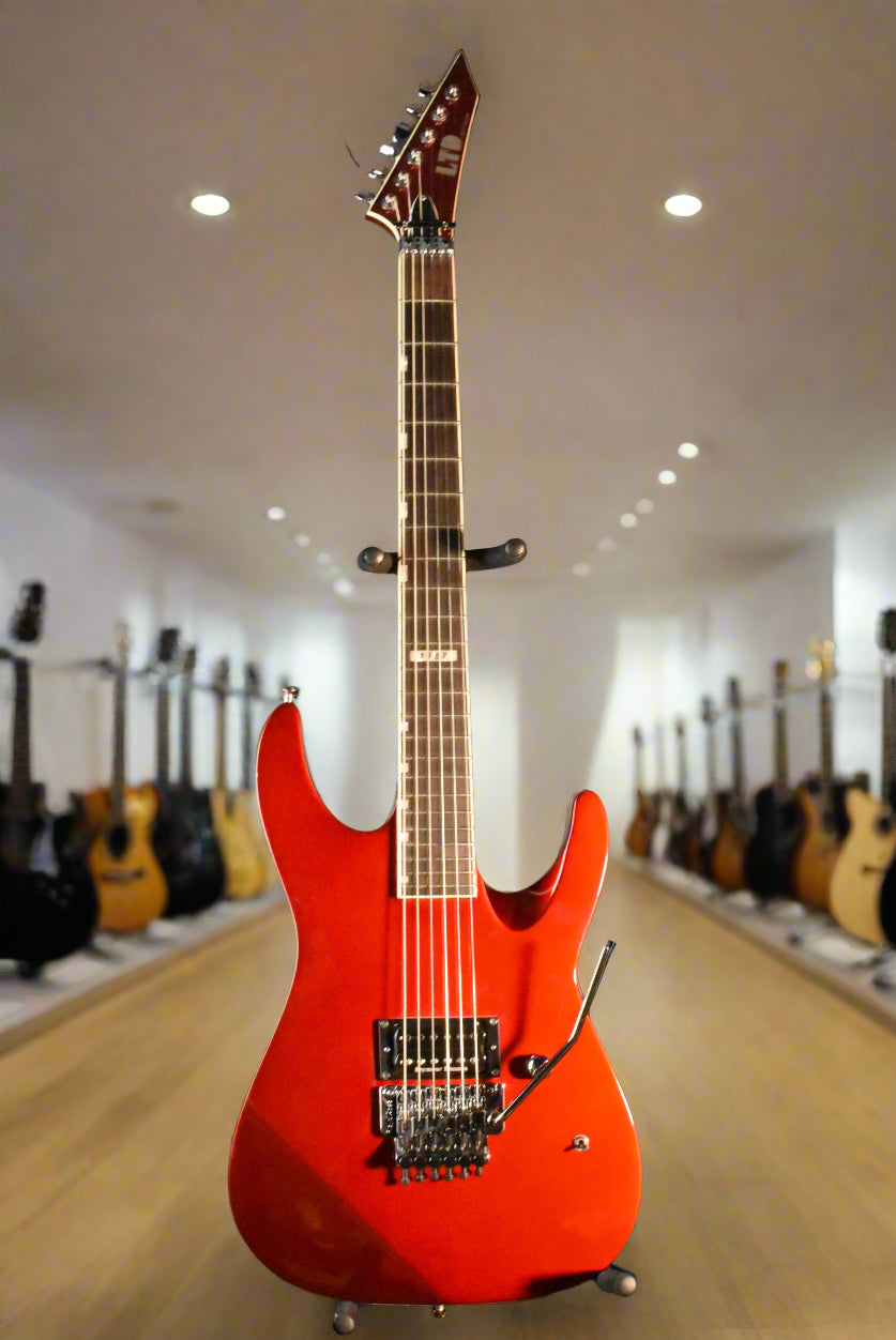 Used ESP LTD M-1 Custom '87 - Candy Apple Red 010924