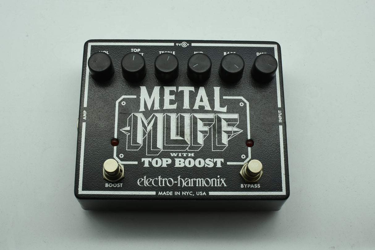 Used Electro-Harmonix Metal Muff with Top Boost 011525