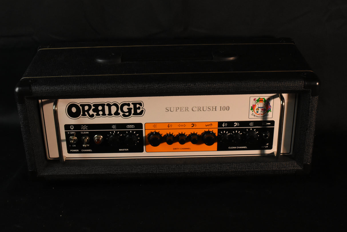 Used Orange Crush 100 Head - Black 011525