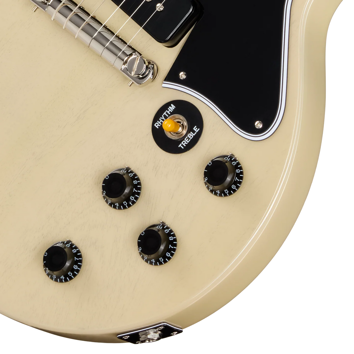 Epiphone Inspired by Gibson Custom 1960 Les Paul Special Double Cut Reissue Electric Guitar - TV White