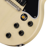 Epiphone Inspired by Gibson Custom 1960 Les Paul Special Double Cut Reissue Electric Guitar - TV White