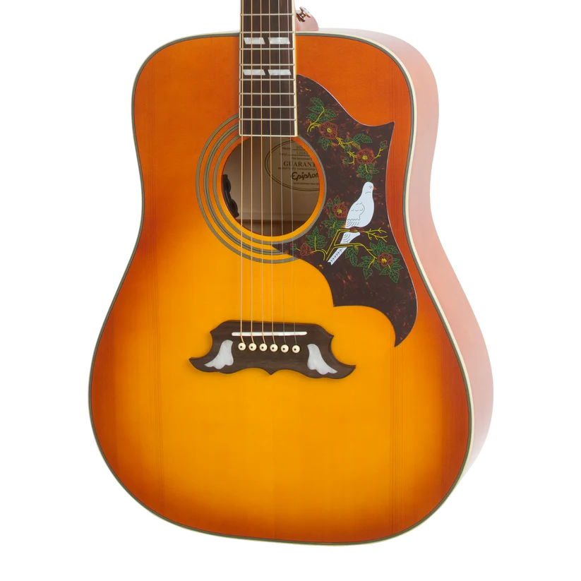 Gibson Dove Studio Violin Burst (Solid Top; Fishman Sonitone)