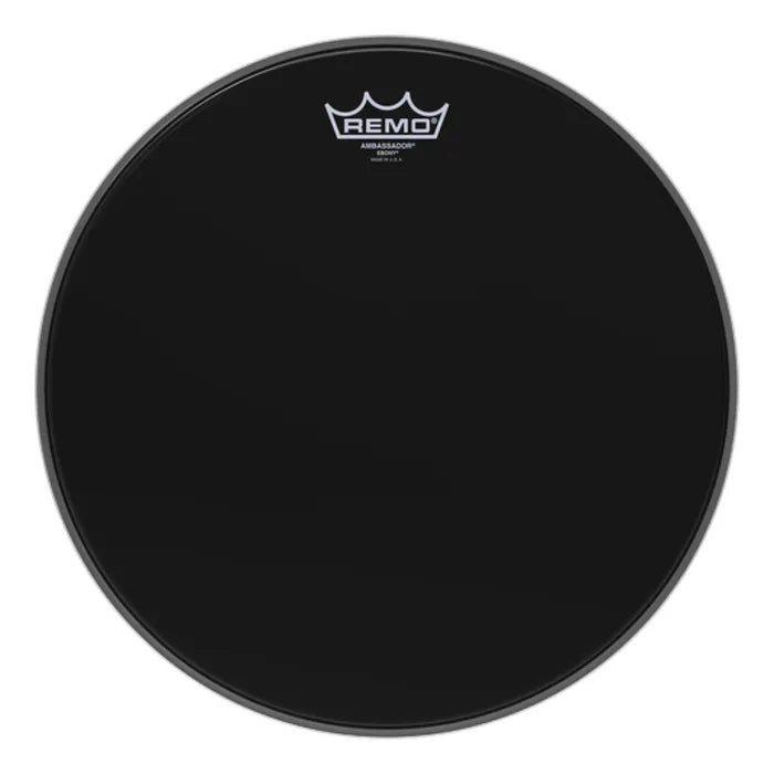 Remo 10" Ebony Ambassador