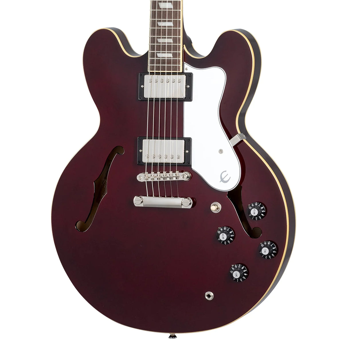 Epiphone Noel Gallagher Riviera Semi-Hollow Electric Guitar Dark Wine Red