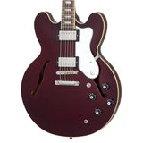 Epiphone Noel Gallagher Riviera Semi-Hollow Electric Guitar Dark Wine Red