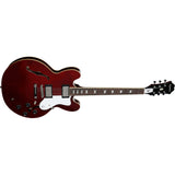 Epiphone Noel Gallagher Riviera Semi-Hollow Electric Guitar Dark Wine Red