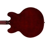 Epiphone Noel Gallagher Riviera Semi-Hollow Electric Guitar Dark Wine Red