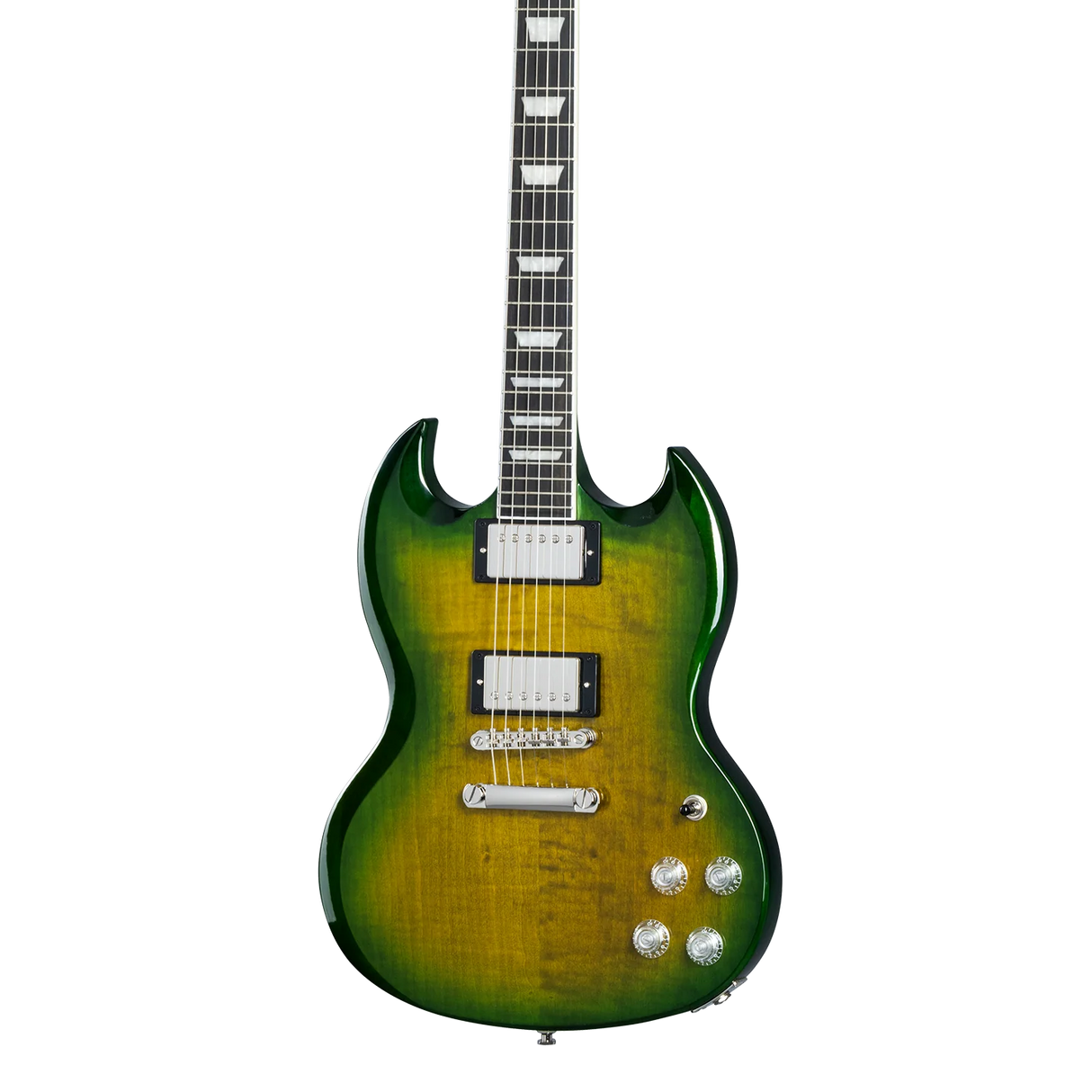 Epiphone SG Modern Figured Electric Guitar Iguana Burst w/ Bag