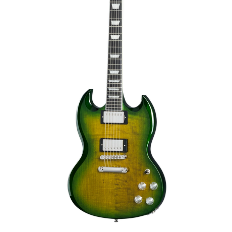 Epiphone SG Modern Figured Electric Guitar Iguana Burst w/ Bag