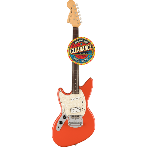 Fender Kurt Cobain Jag-Stang Left-Handed, Fiesta Red