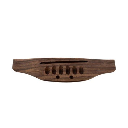 Allparts GP-2866-0R0 Rosewood Acoustic Top-Loading Bridge