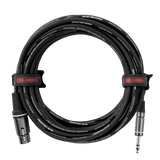 Gator 20 Foot XLR F to TRS Cable