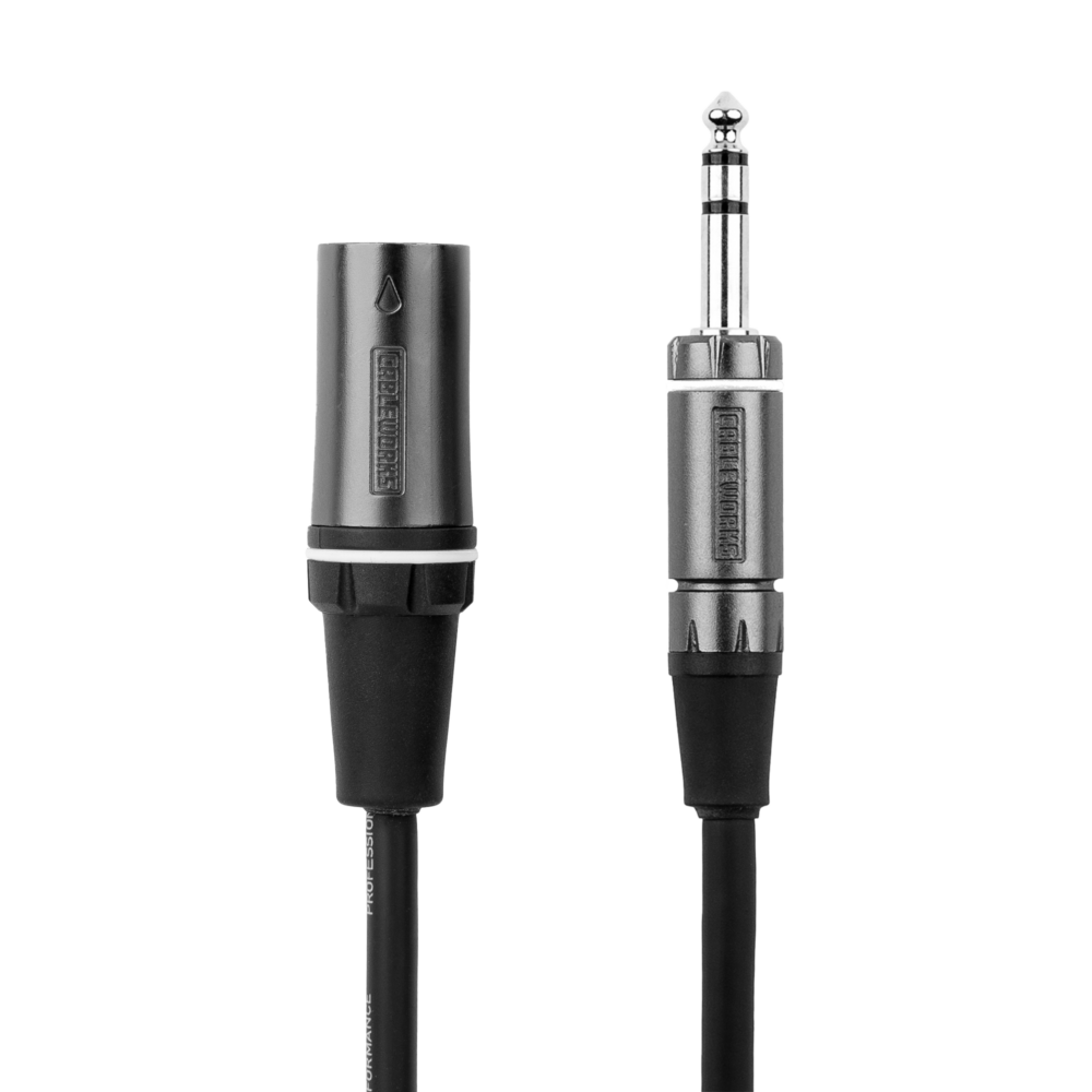 Gator 10 Foot XLR M to TRS Cable