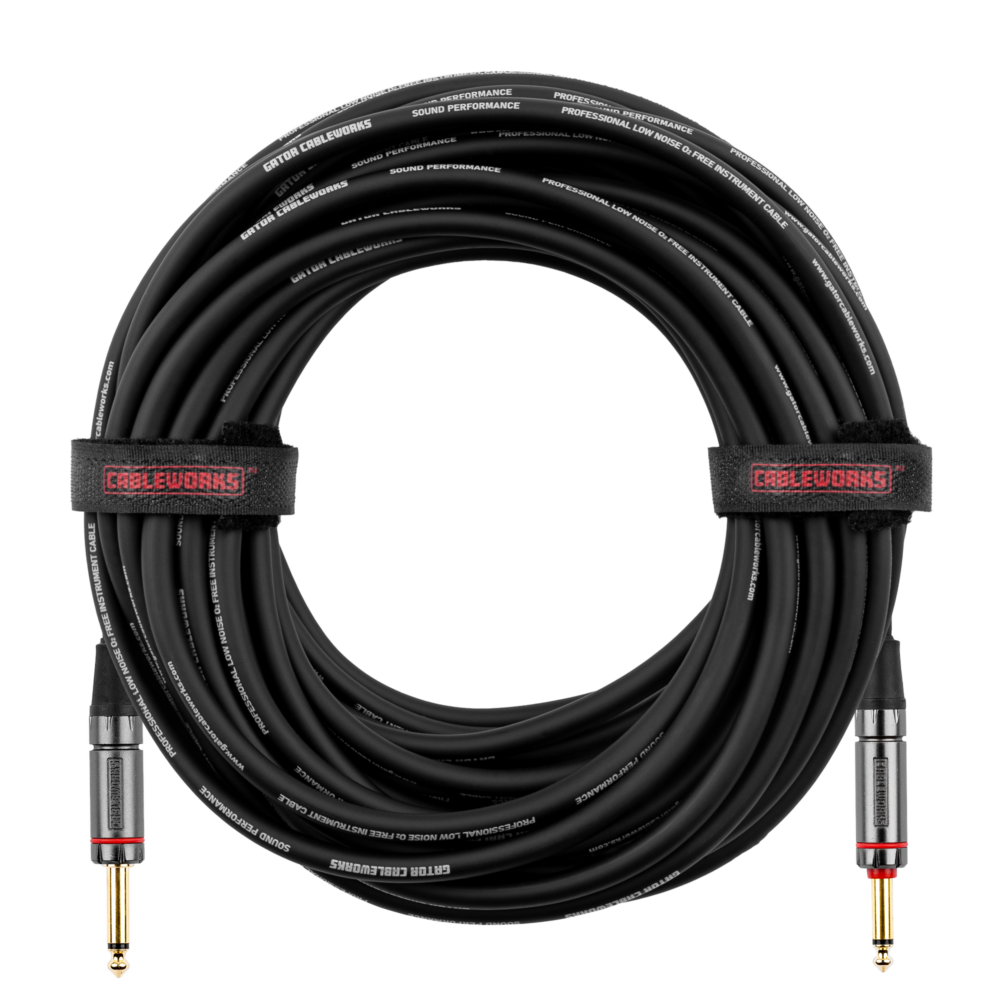 Gator 10 Foot Strt to Strt Quiet Instrument Cable