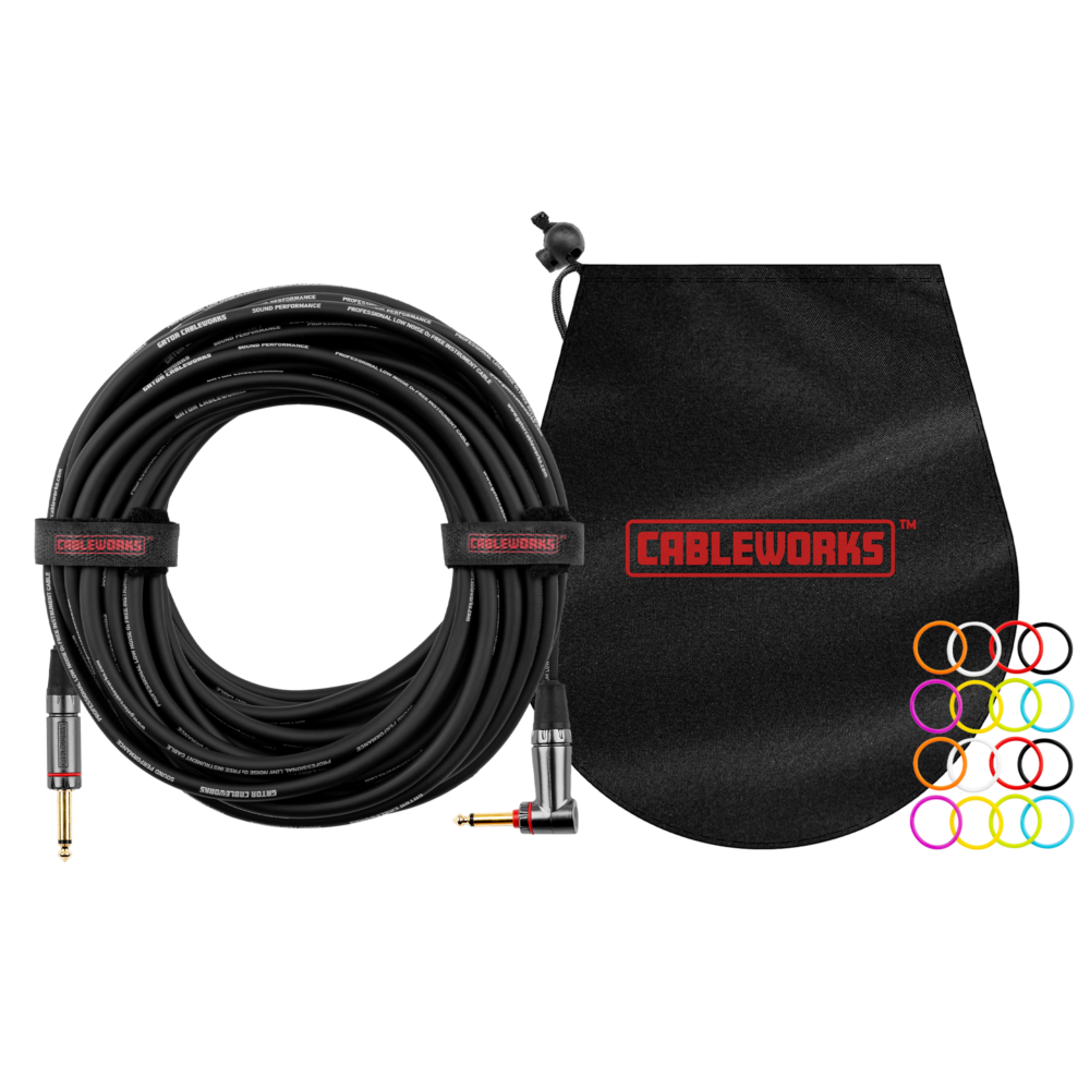 Gator 20 Foot Strt to Strt Quiet Instrument Cable