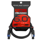 Gator 6 Foot Twist Lock Connector Speaker Cable