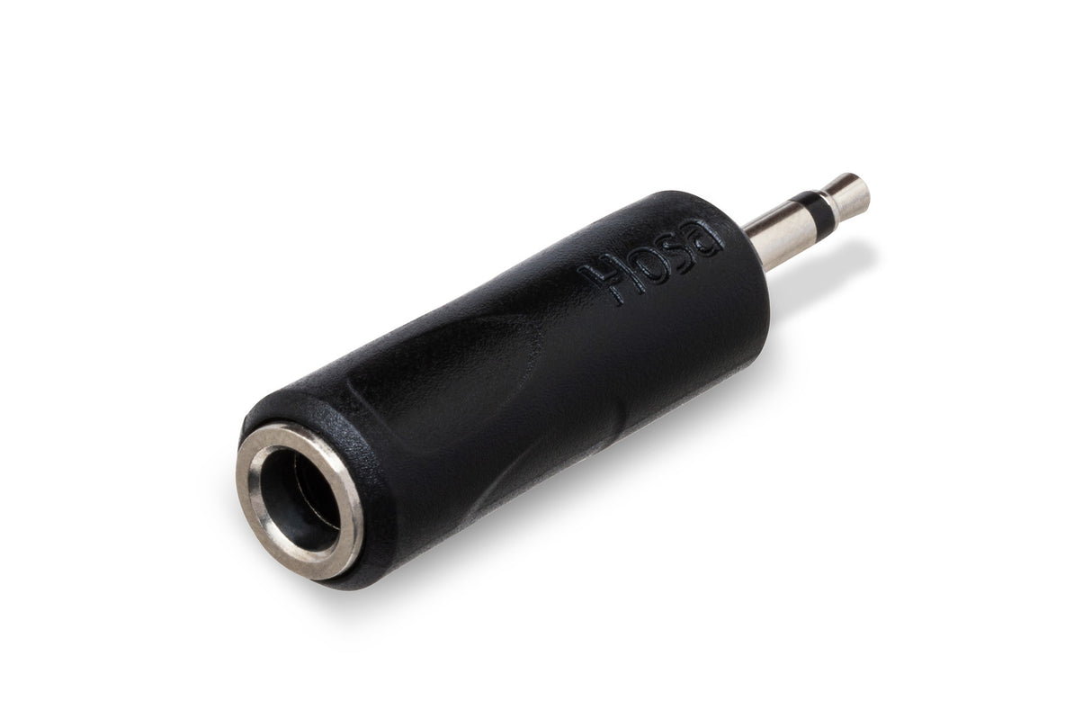 Hosa GMP-113 Adaptor, 1/4 in TS to 3.5 mm TS
