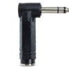 Hosa GPP-273 Right-angle Adaptor, 1/4 in TRS to Same