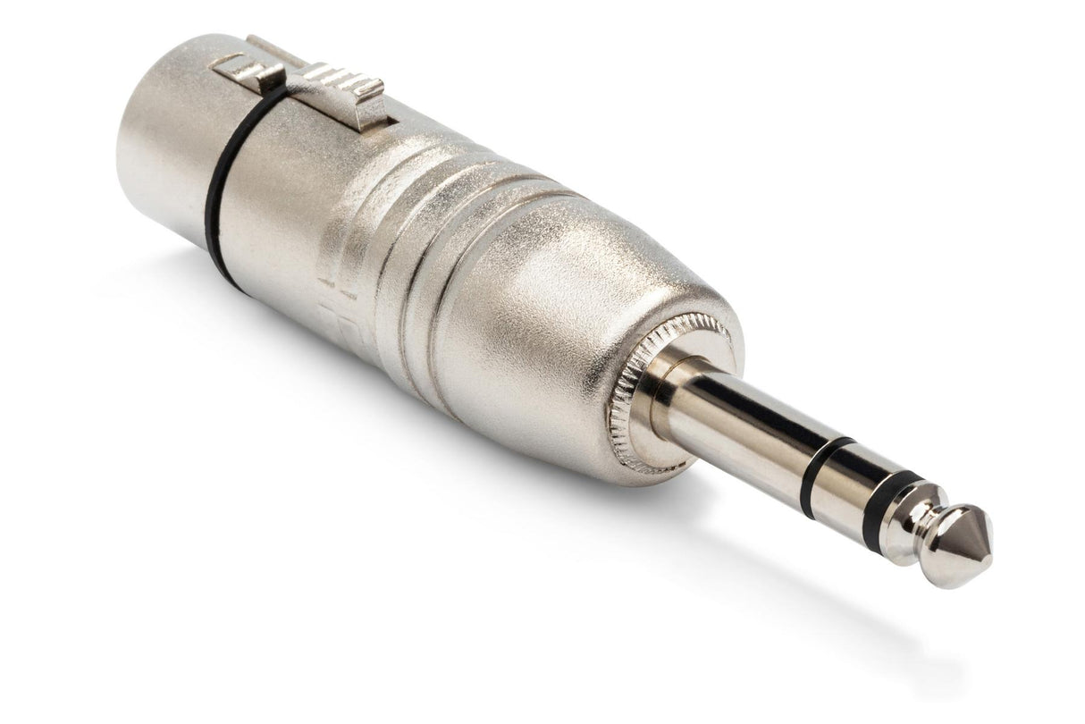 Hosa Adapter, XLR3F to 1/4 in TRS