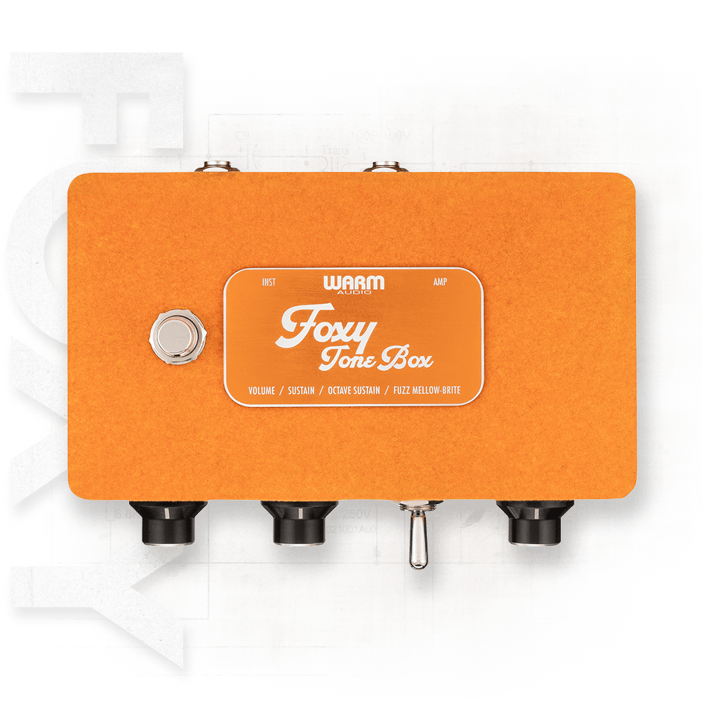 Warm Audio Foxy Tone Box Octave Fuzz Guitar Pedal