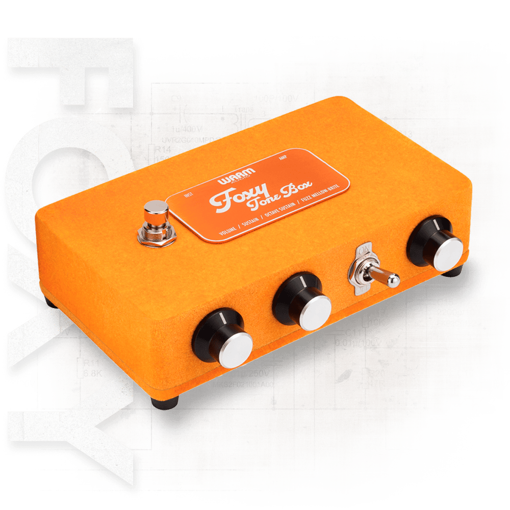 Warm Audio Foxy Tone Box Octave Fuzz Guitar Pedal
