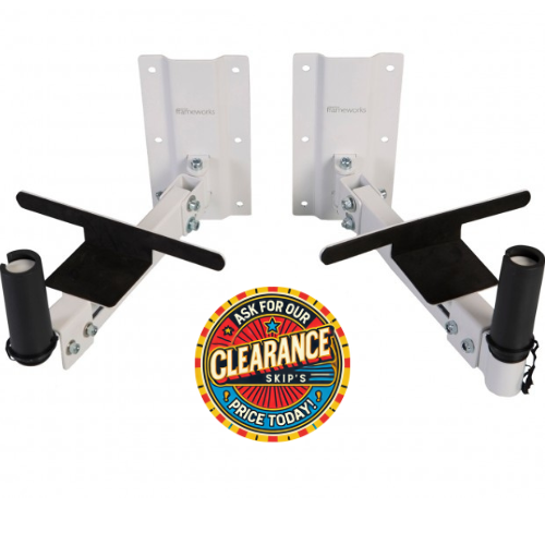 Gator Frameworks Wall Mount Speaker Stand White