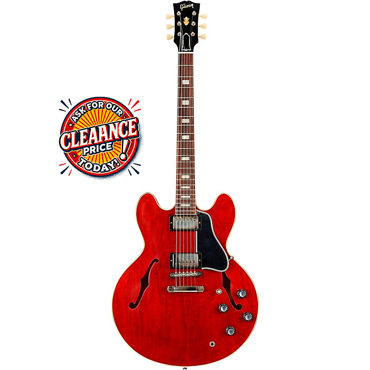 Gibson Custom 1964 ES-335 Reissue VOS Semi-Hollow Electric Guitar Sixties Cherry