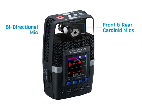 Zoom H2essential Multi-Mic 32-Bit Float Handy Recorder