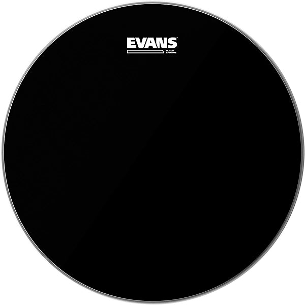 Evans Black Chrome Tom Batter Drumhead 12"