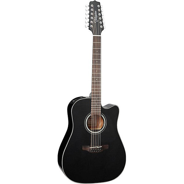 Takamine GD30CE-12 12-string Acoustic-electric Guitar - Black