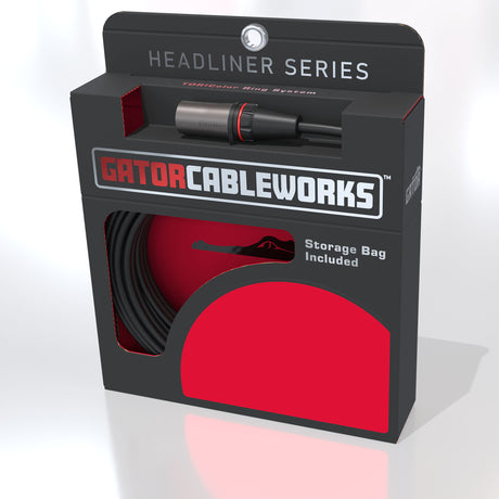Gator 10 Foot XLR Microphone Cable - Headliner