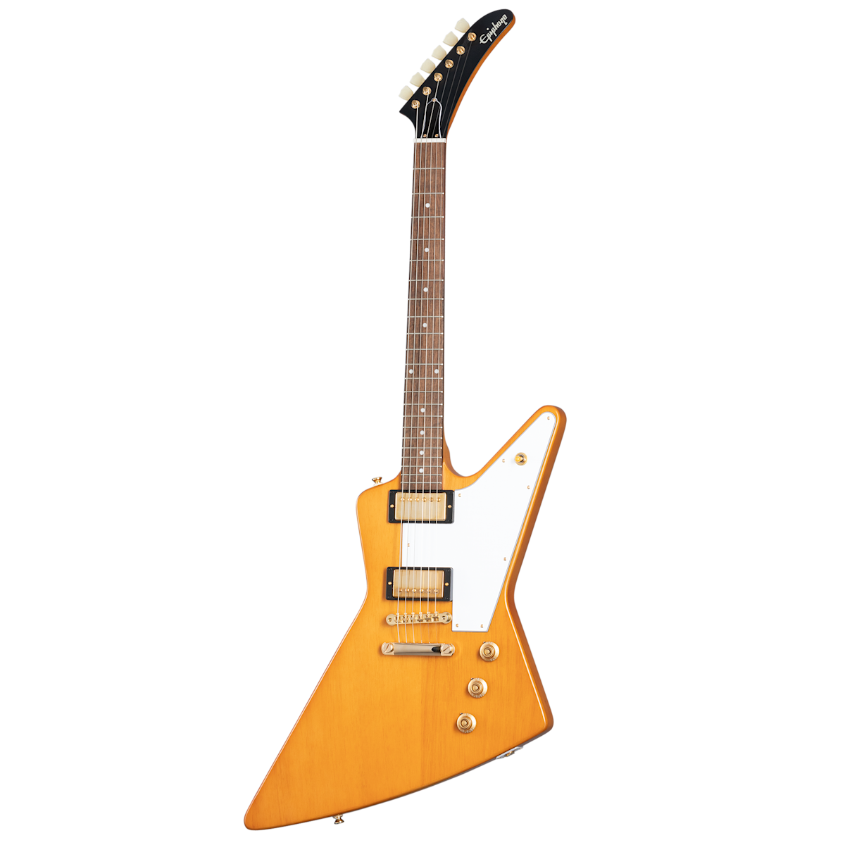 Epiphone 1958 Korina Explorer Electric Guitar - Aged Natural Epiphone 1958 Korina Explorer Electric Guitar - Aged Natural