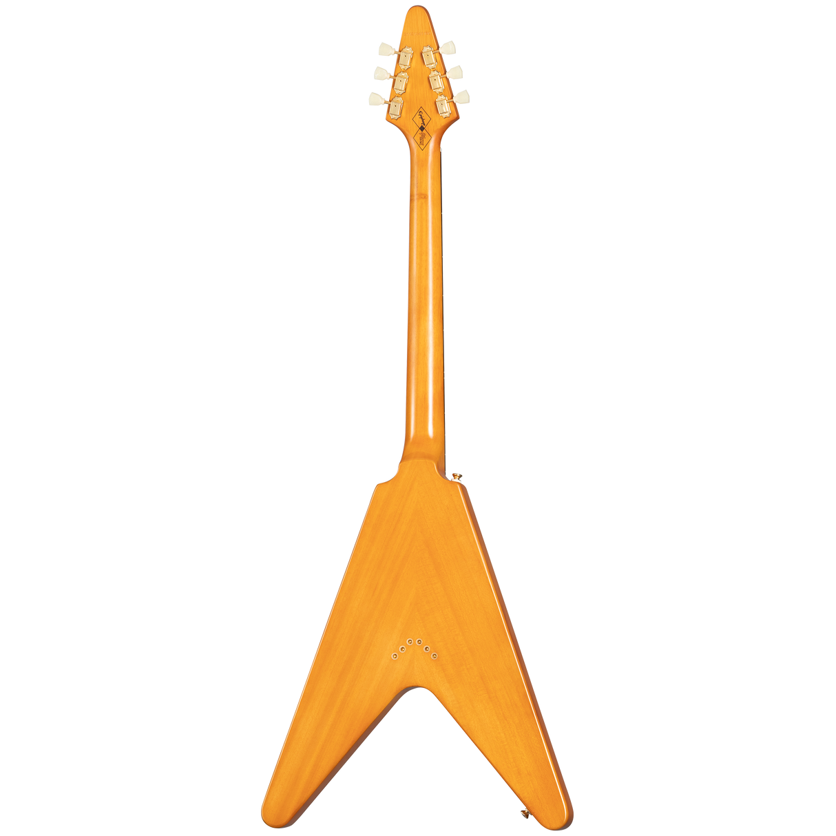 Epiphone 1958 Korina Flying V with White Pick Guard - Aged Natural