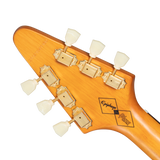 Epiphone 1958 Korina Flying V with White Pick Guard - Aged Natural