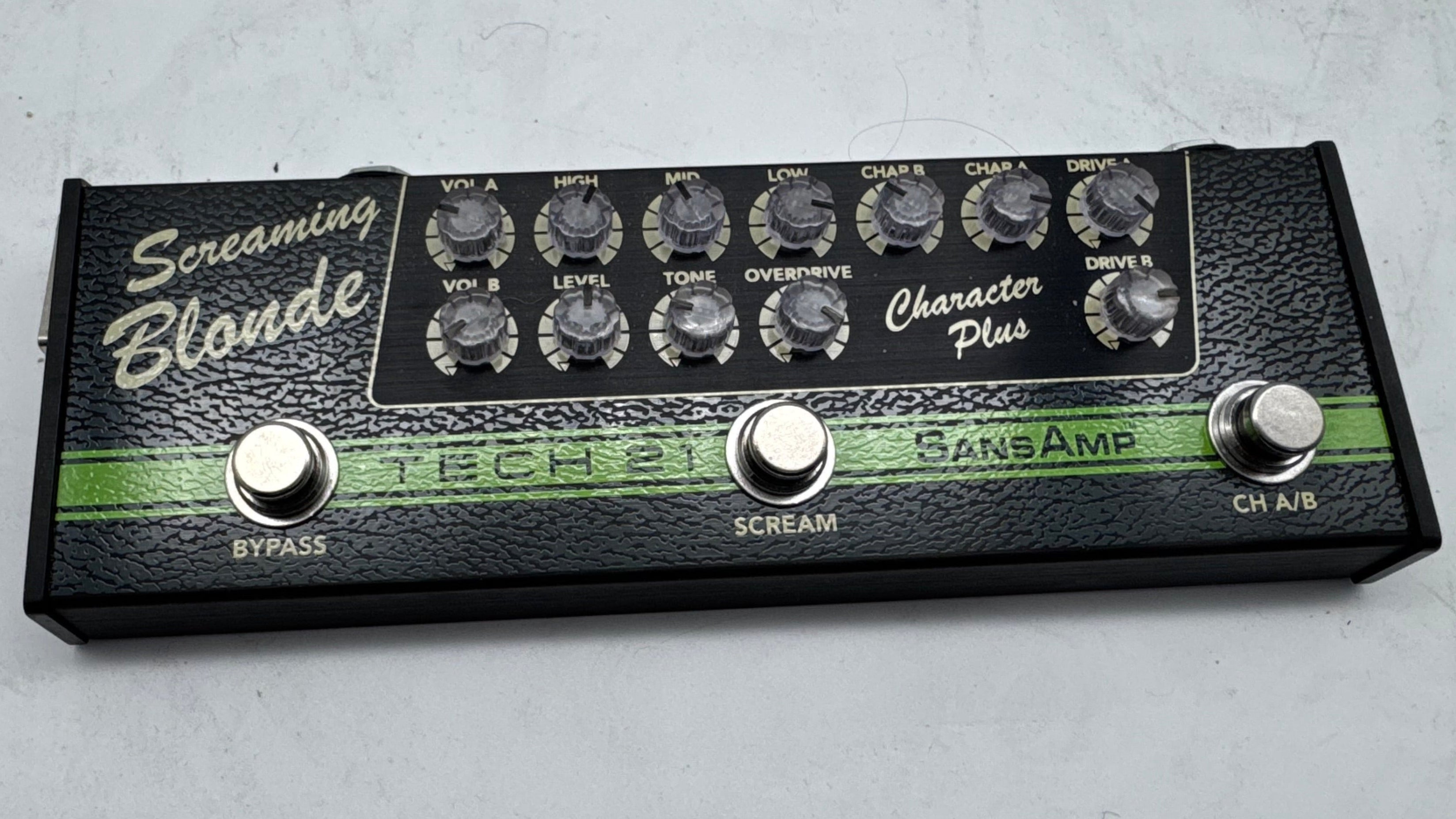 Used Tech 21 SansAmp Character Plus Series Screaming Blonde