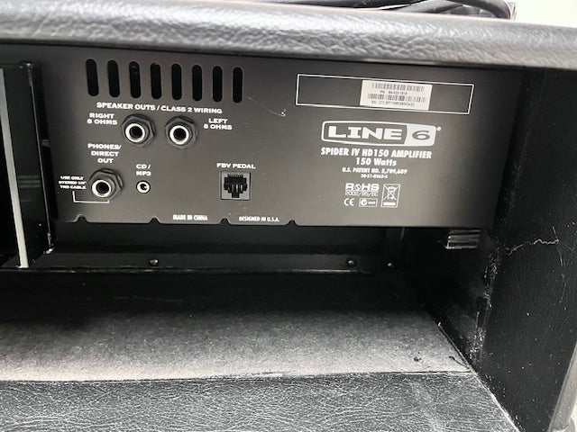Used Line 6 Spider IV HD 150 Amp Head