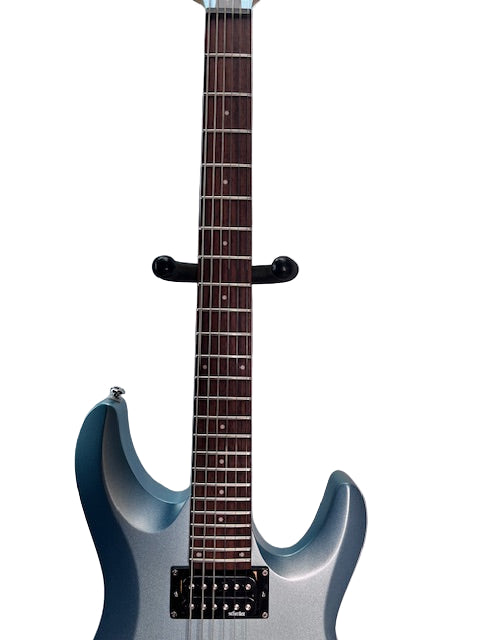 Used Schecter C-6 Deluxe HH- Blue