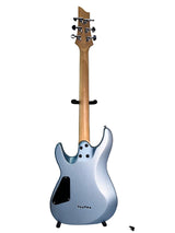 Used Schecter C-6 Deluxe HH- Blue